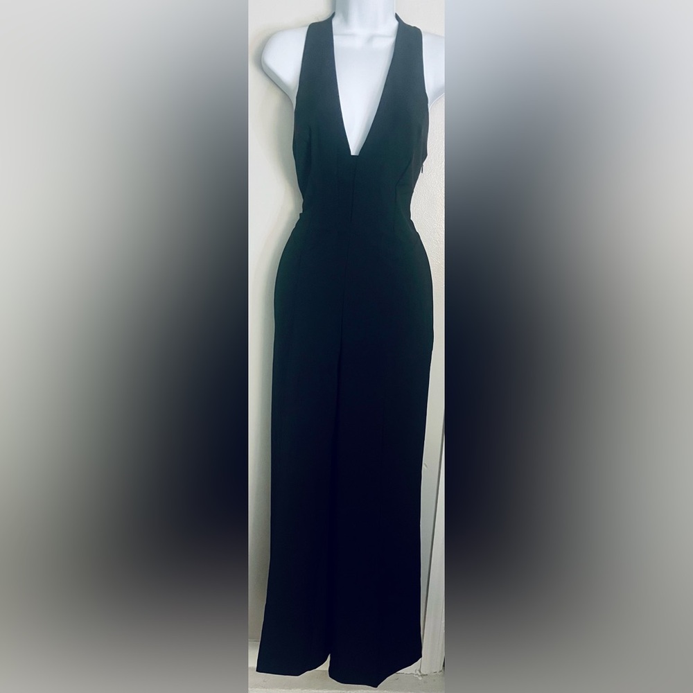 Black Crossback Jumpsuit
